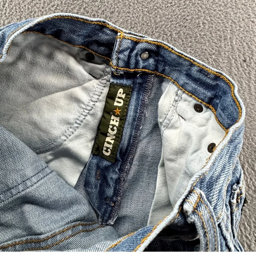 Cinch Jeans Mens 29x32 Blue 100% Cotton Straight Leg Western Lot of 2